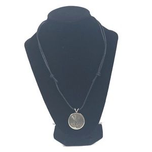 Wiccan Labyrinth Pendant Necklace
